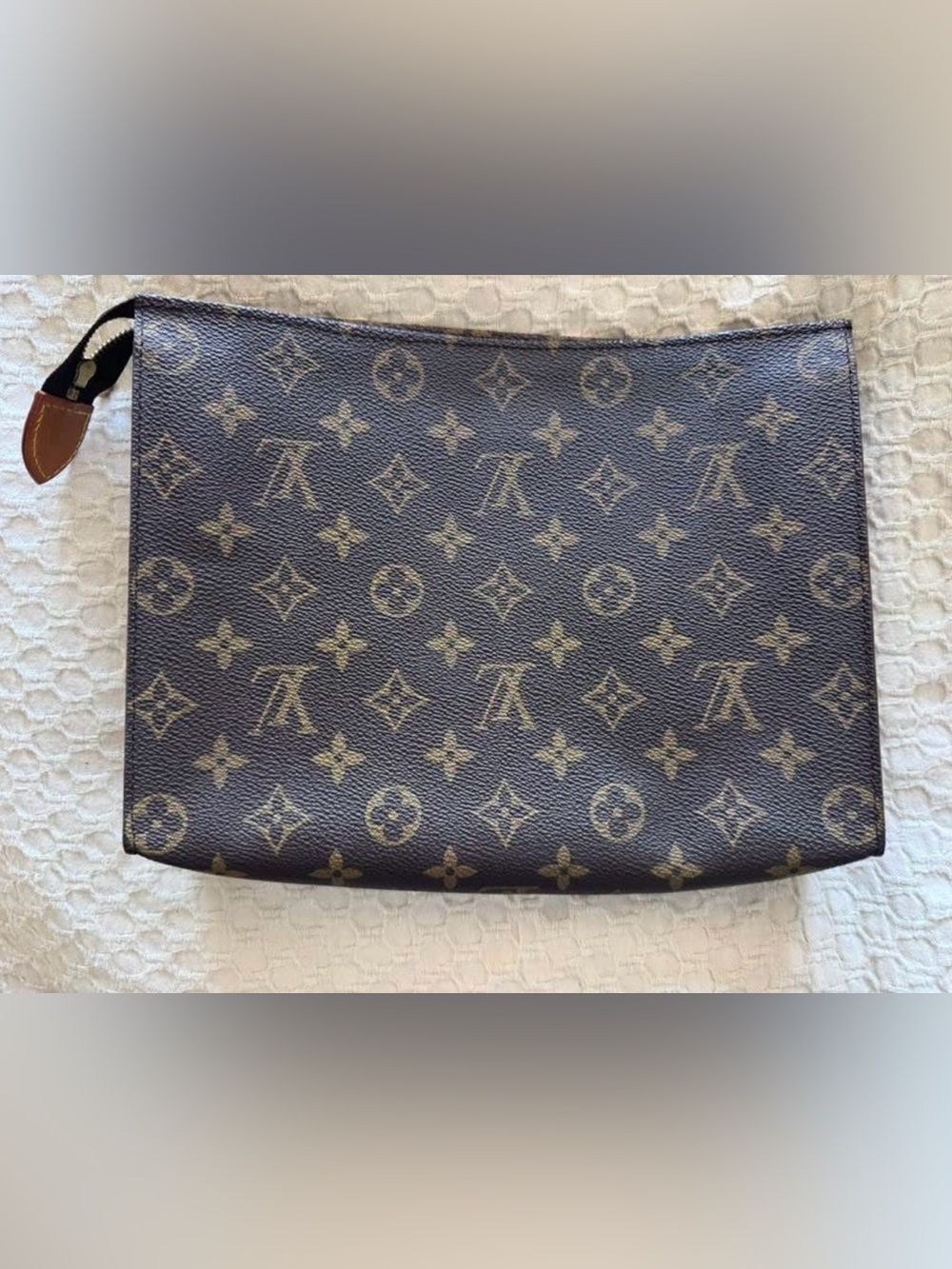 Vintage authentic Louis Vuitton pre date code toiletry 26 monogram canvas